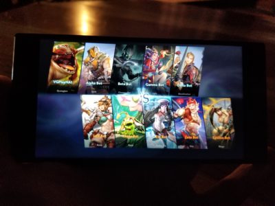 Vainglory 5v5 on the Razer Phone