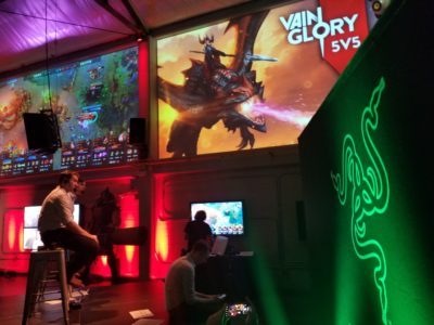 Vainglory demo of 5v5 match play 