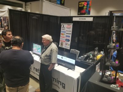 SKG Retrogaming table at SVCC 2018