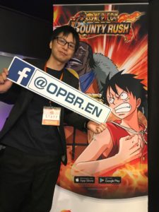 Yoshinobu Takabayashi, Chief of the Overseas Marketing Team of One Piece: Bounty Rush 