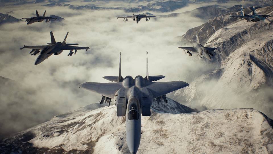 New Ace Combat 7: Skies Unknown Trailers Shows VR Missions