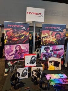 HyperX's recent and upcoming hardware (photo credit: E4G)