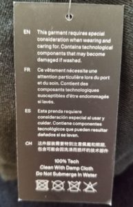 Cleaning instructions image
