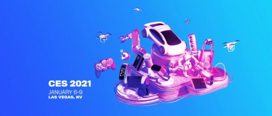 CES 2021 date and logo