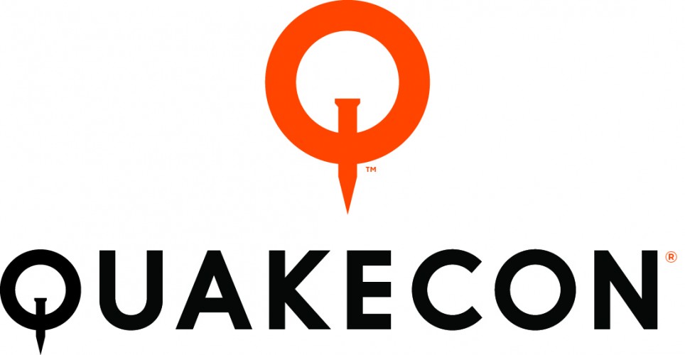 QuakeCon logo on white background