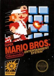 Super Mario Bros game cover art