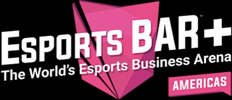 Esports BAR+ logo on black background
