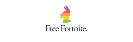 Free Fortnite logo on white background
