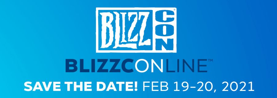 BlizzConline logo and date information