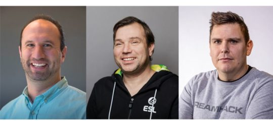 Executive team headshots of ESL Gaming Global