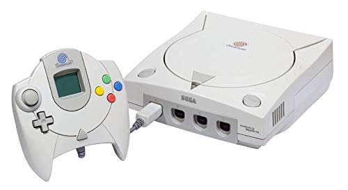 Sega Dreamcast on blank background