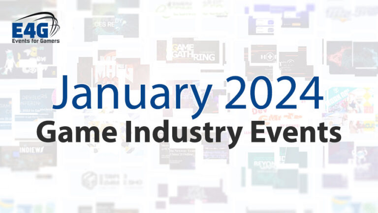 January 2024 Game Industry Events Calendar
