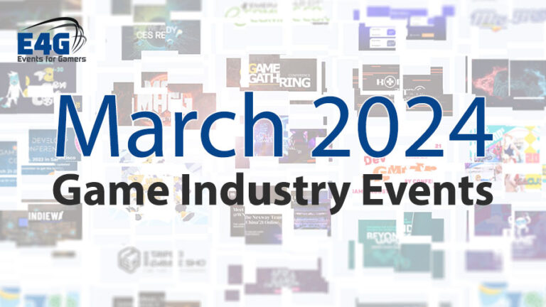March 2024 Game Industry Events Calendar
