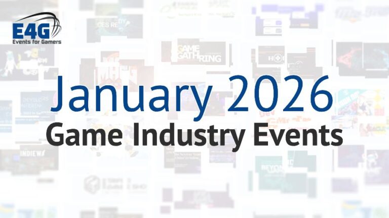 January 2026 Game Industry Conference and Convention Events Calendar