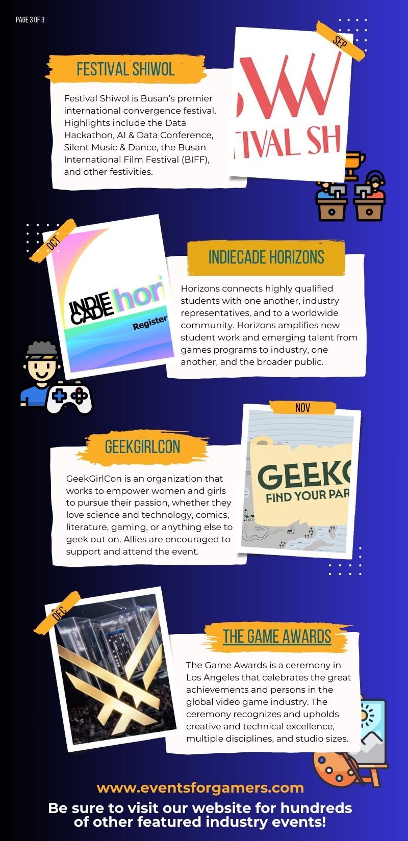 Featured Game Industry Events of 2025