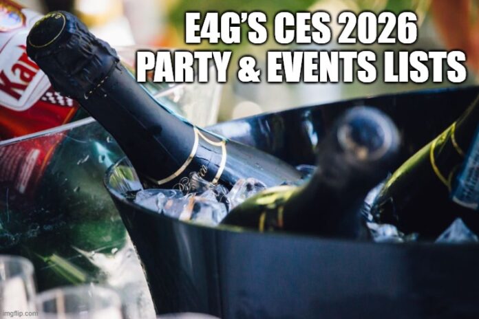 Close-up bottles cooling at an event, with 