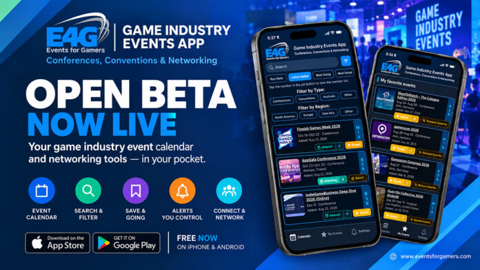 Game-Industry-Events-App-Conferences-Conventions-Networking-Eventsforgamers